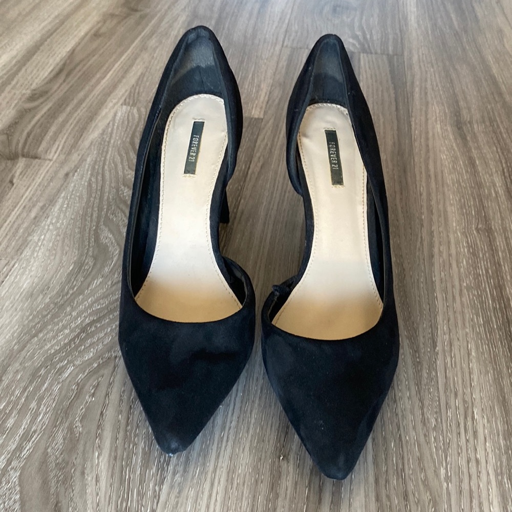Classic Black Kitten Heels